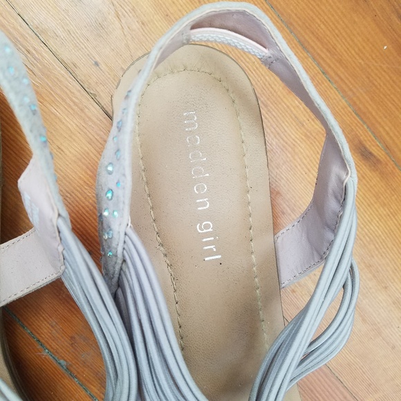 Madden Girl Jeweled Sandals - Picture 2 of 4